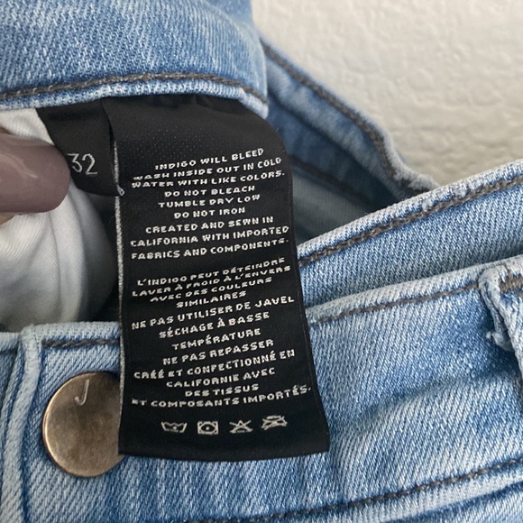 J Brand Mid Rise Skinny Distressed Women’s Jeans 32 - Picture 4 of 13